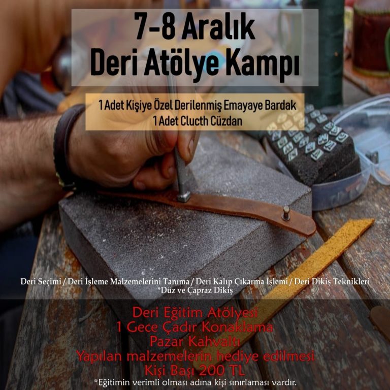 Deri Atölye Kampı